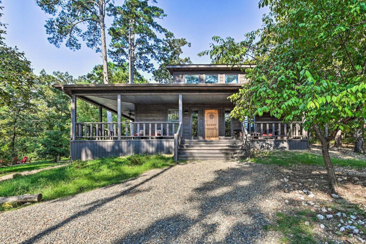 Luxe Broken Bow Cabin With Tesla Charging Station Stephens Gap 외부 사진
