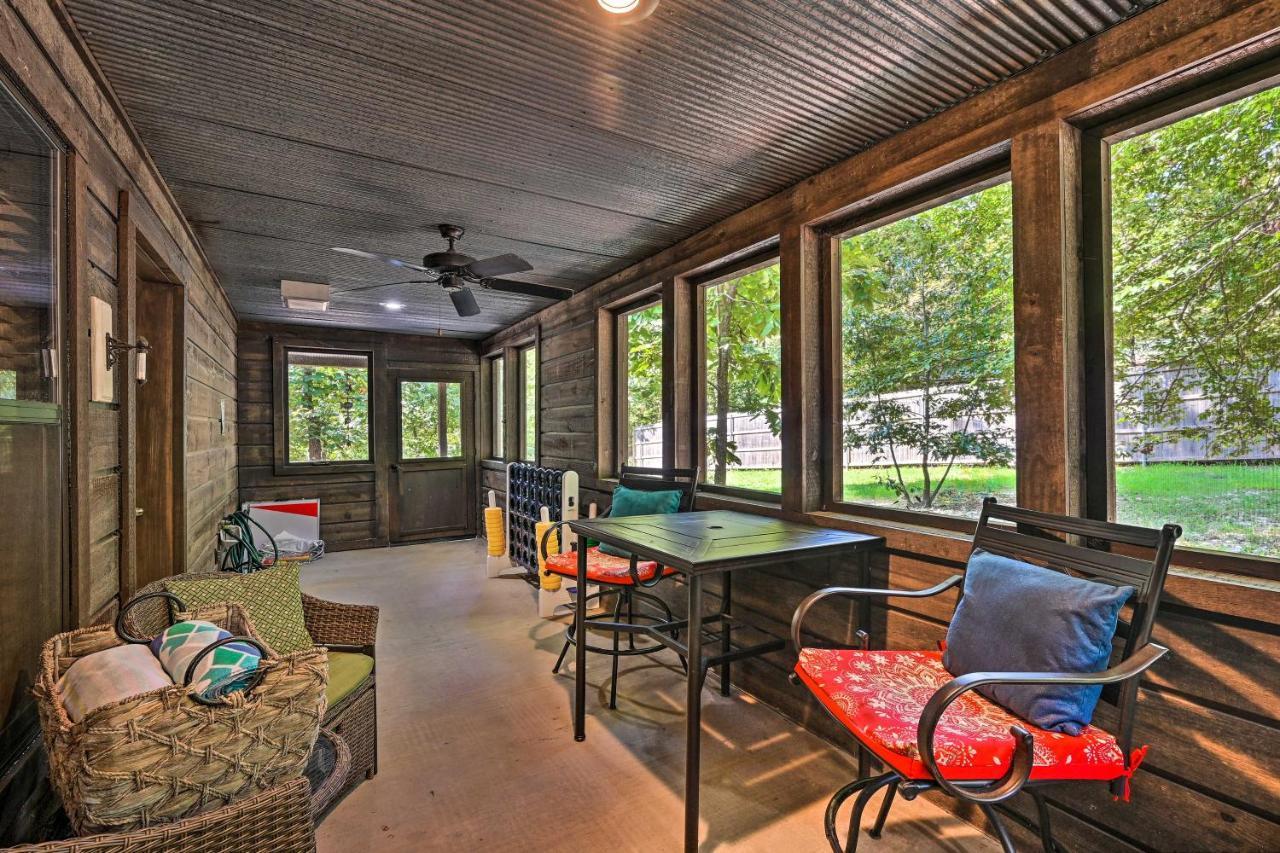 Luxe Broken Bow Cabin With Tesla Charging Station Stephens Gap 외부 사진