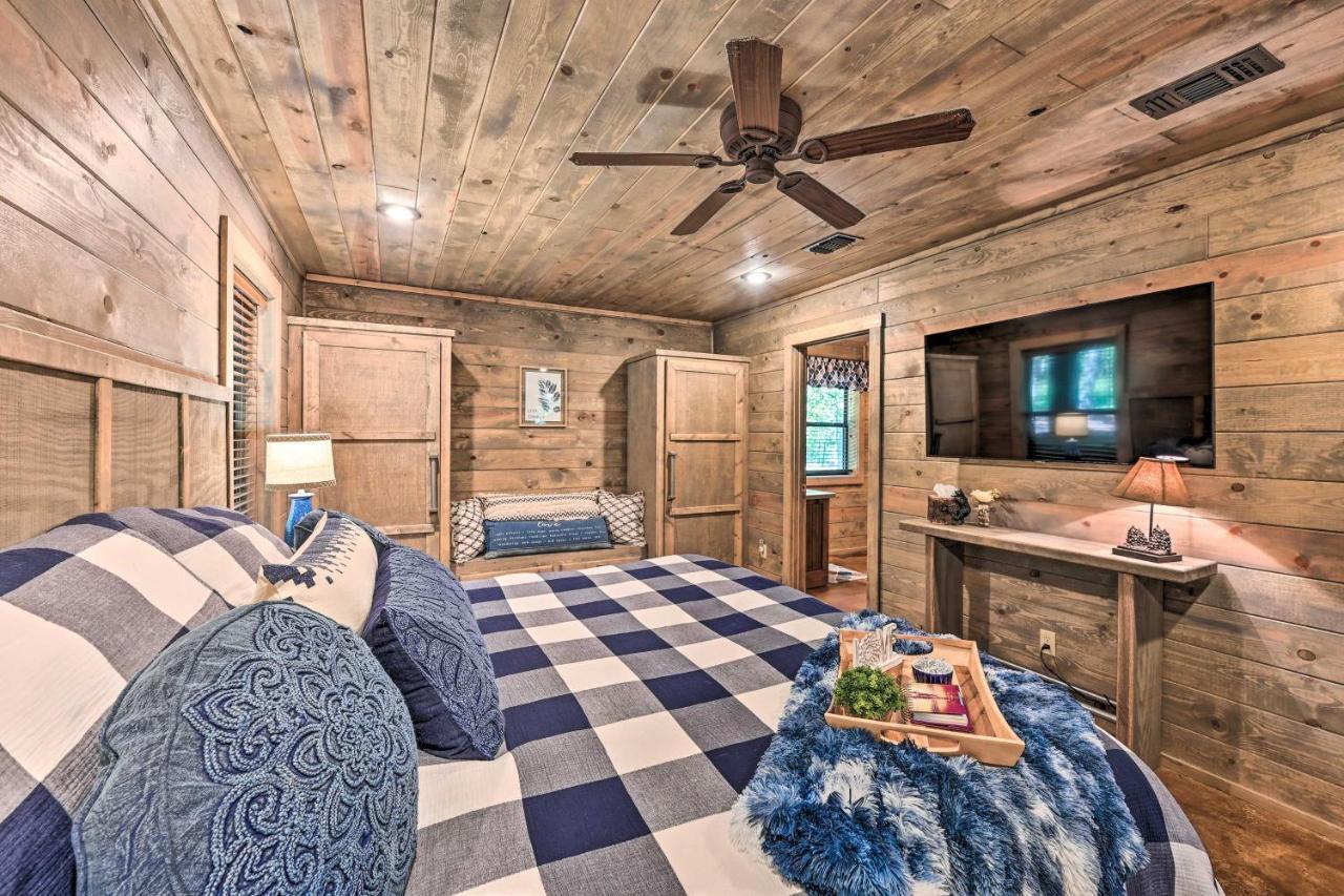 Luxe Broken Bow Cabin With Tesla Charging Station Stephens Gap 외부 사진