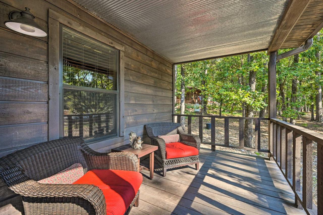 Luxe Broken Bow Cabin With Tesla Charging Station Stephens Gap 외부 사진