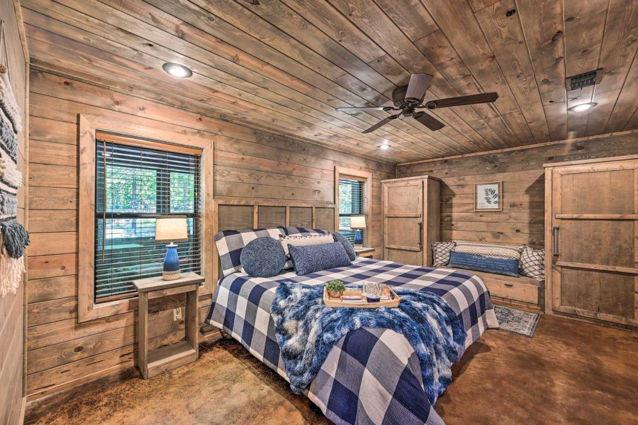 Luxe Broken Bow Cabin With Tesla Charging Station Stephens Gap 외부 사진