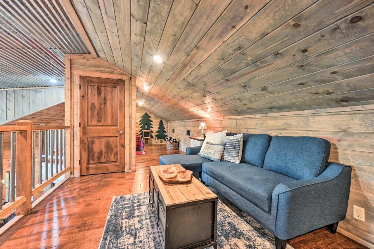 Luxe Broken Bow Cabin With Tesla Charging Station Stephens Gap 외부 사진