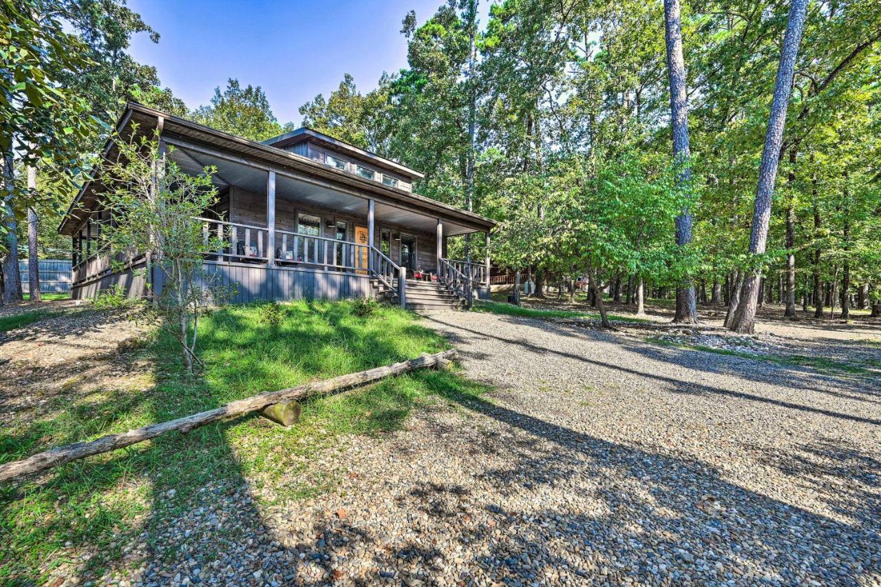 Luxe Broken Bow Cabin With Tesla Charging Station Stephens Gap 외부 사진